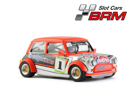 BRM180 Slotcar 1:24 analog BRM Mini Cooper No. 1 (Versandkostenfrei!)