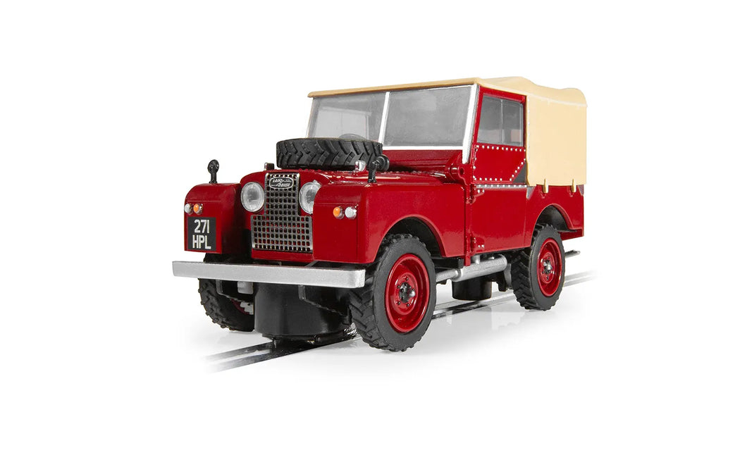 Scalextric C4493 Land Rover Series 1 - Poppy Red