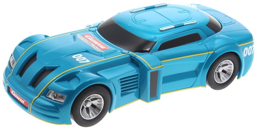 Carrera 20061228 CarForce Agent Secret – Auto Digitale In Scala 1:43, Colore Argento, Per Piste Carrera GO!!!, Dai 6 Anni