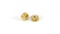 03101 Motorritzel Universal 15Z Antriebszahnrad (Messing) M50 f. Motorwelle Ø2mm (2 Stk.)