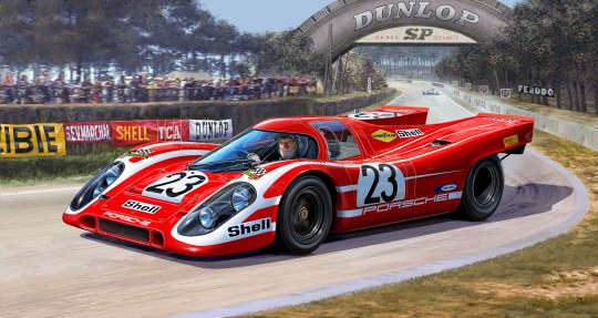 07709 Porsche 917K Le Mans Winner 1970