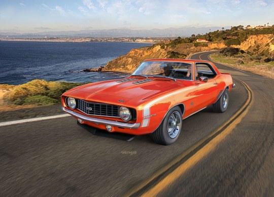 07712 '69 Camaro SS 1:25
