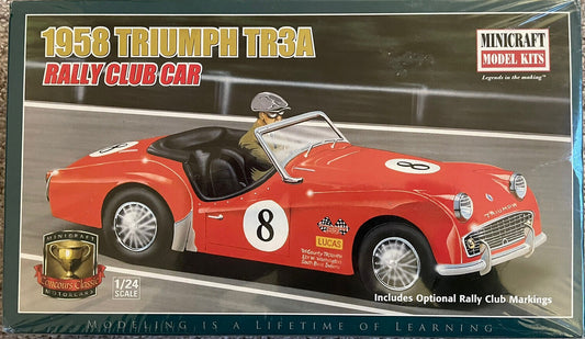 11226 1:24 1958 Triumph TR3A Rally Club Car