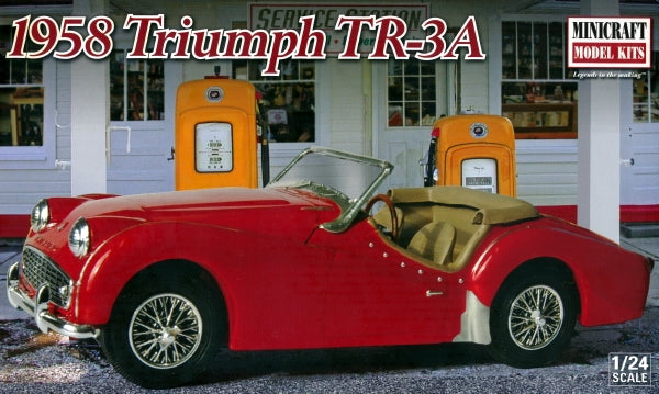 11243 1:24 1958 Triumph TR3-A Sports Car