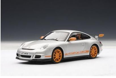 AutoArt 13213 Porsche 911 (997) GT3 RS silber/orange