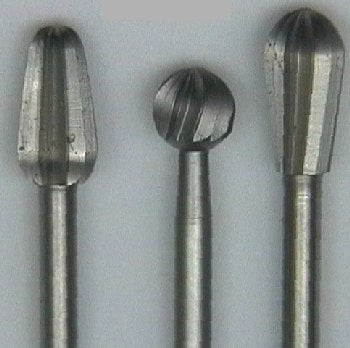 17006 3 Fräser 5 mm , mit 2,35 mm Schaft