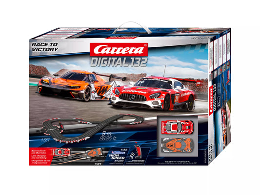 Carrera 30023 Race to Victory Set/Grundpackung Digital 132 (versandkostenfrei innerhalb Deutschlands)
