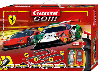 Carrera 62551 Ferrari Pro Speeders Set / Grundpackung GO!!!