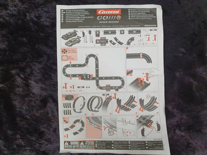 Carrera 61613 Looping Set für Parallel- und Einzelaufbau  Go!!! / Digital 143 NEU lose, ohne OVP