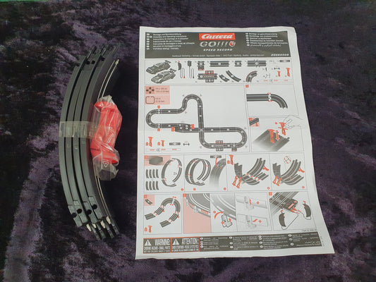 Carrera 61620 Fly Over Set, 4 Stk. Bögen & Stützen GO!!! / Digital 143 NEU, lose ohne OVP