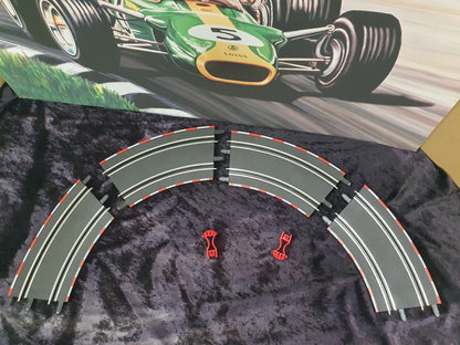 Carrera 61646 Steilkurve 2/45° 4 Stk. inkl. Stützen Go!!! / Digital 143 NEU, lose ohne OVP