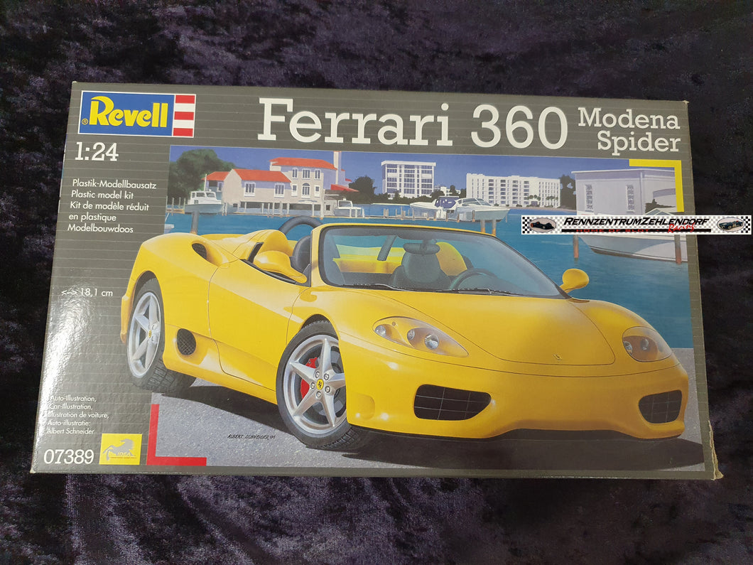 Revell 07389 Ferrari 360 Modena Spider (Verpackung leicht beschädigt, siehe Bilder)