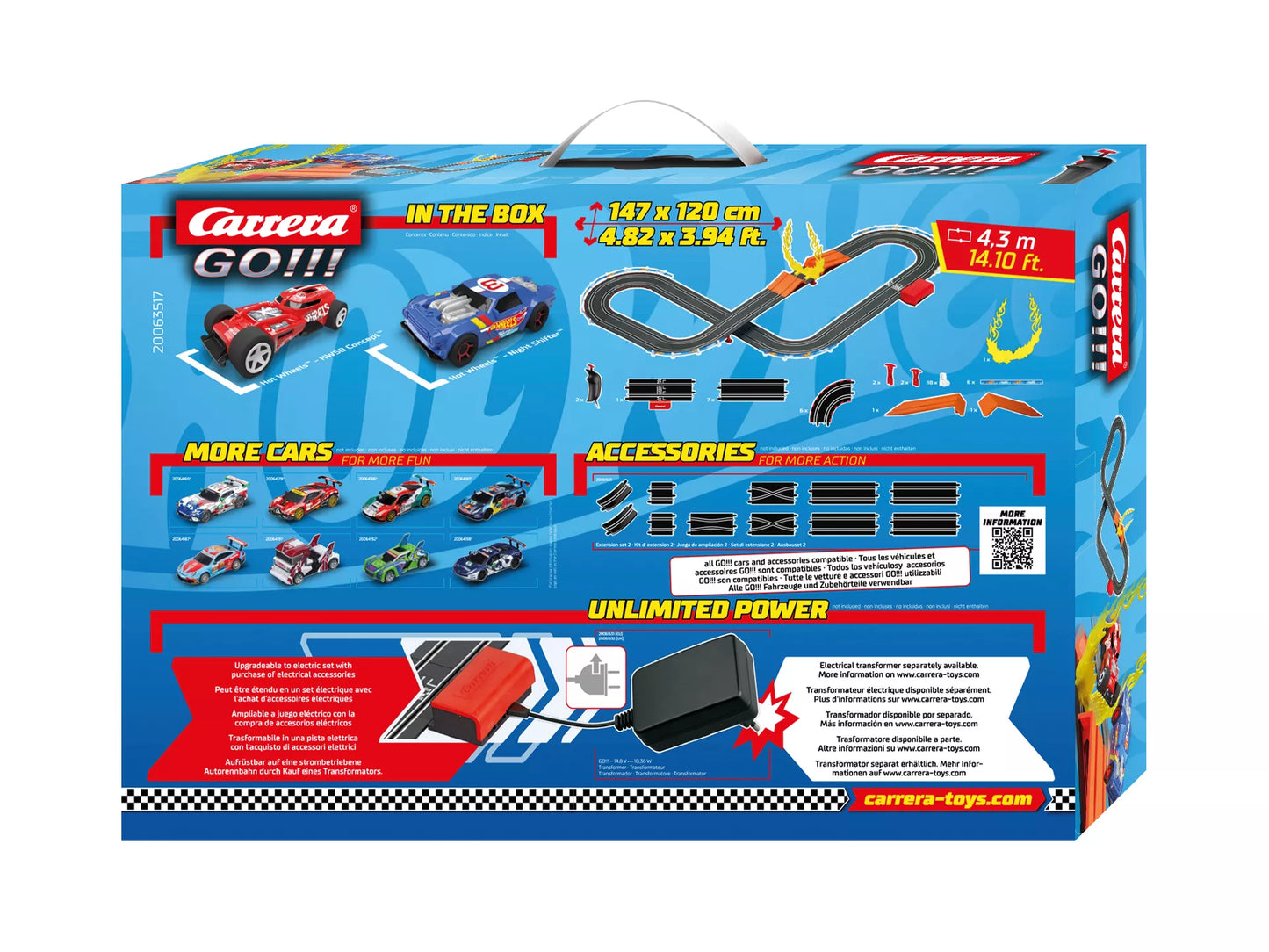 Carrera 63517 Hot Wheels™ GO!!! Battery