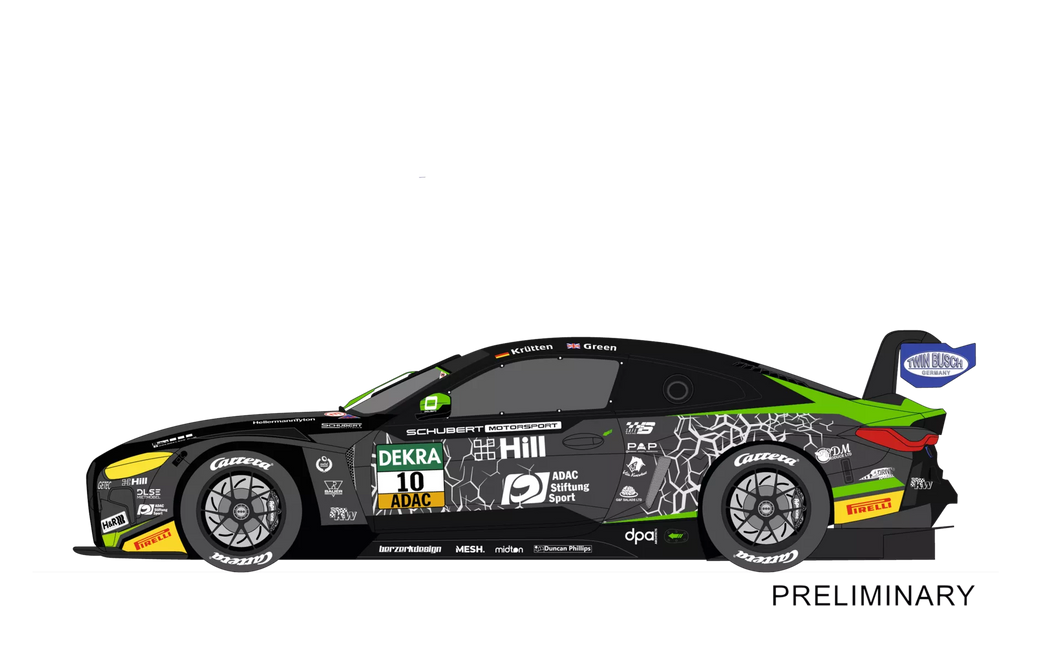 Carrera 23952 BMW M4 GT3 „Schubert Motorsport, No.10“ Digital 124