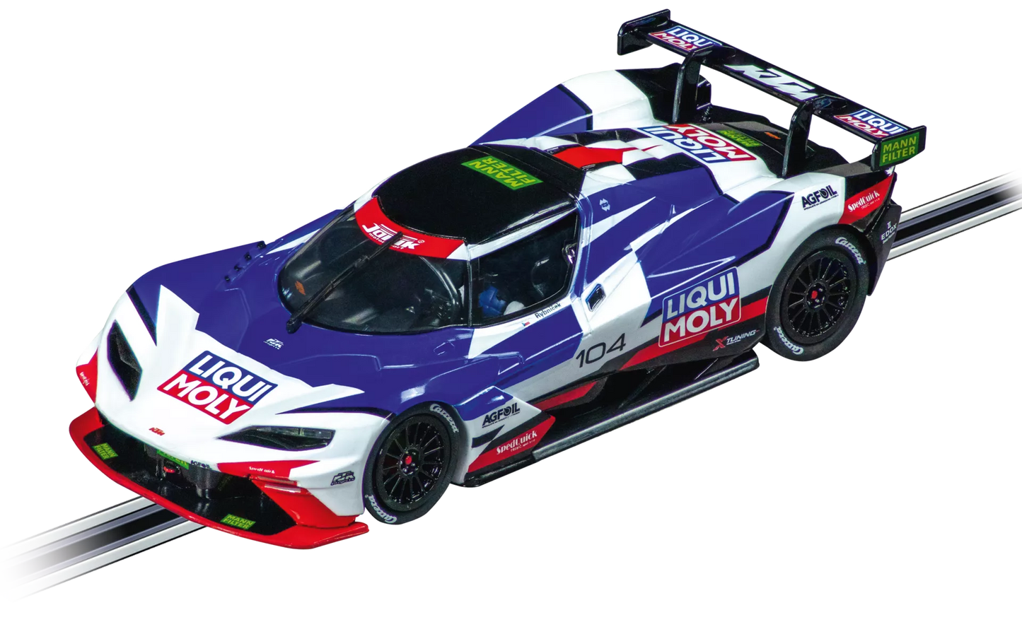 Carrera 31076 KTM X-BOW GTX "Liqui Moly, No.104" Digital 132