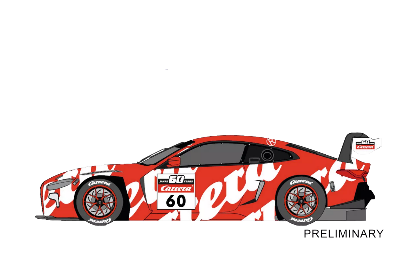 Carrera 31079 BMW M4 GT3 „60 Jahre Carrera, No.60“ Digital 132