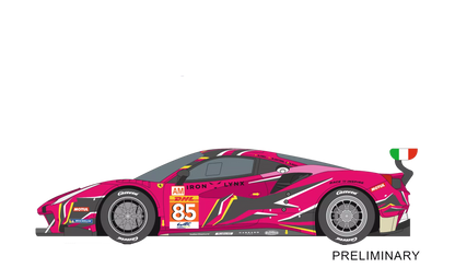 Carrera 31081 Ferrari 488 GT3 „Iron Dames, No.85“ Digital 132