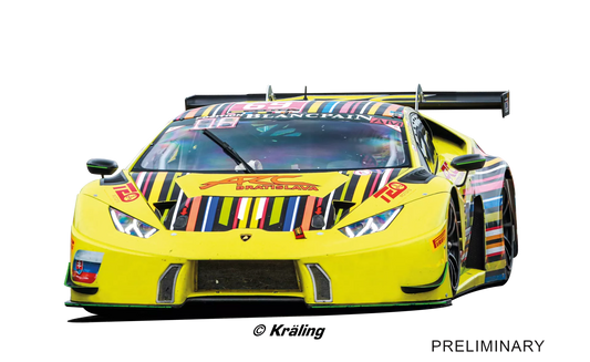 Carrera 31080 Lamborghini Huracán GT3 "ARC Bratislava, No.69", 24H Spa 2016 Digital 132