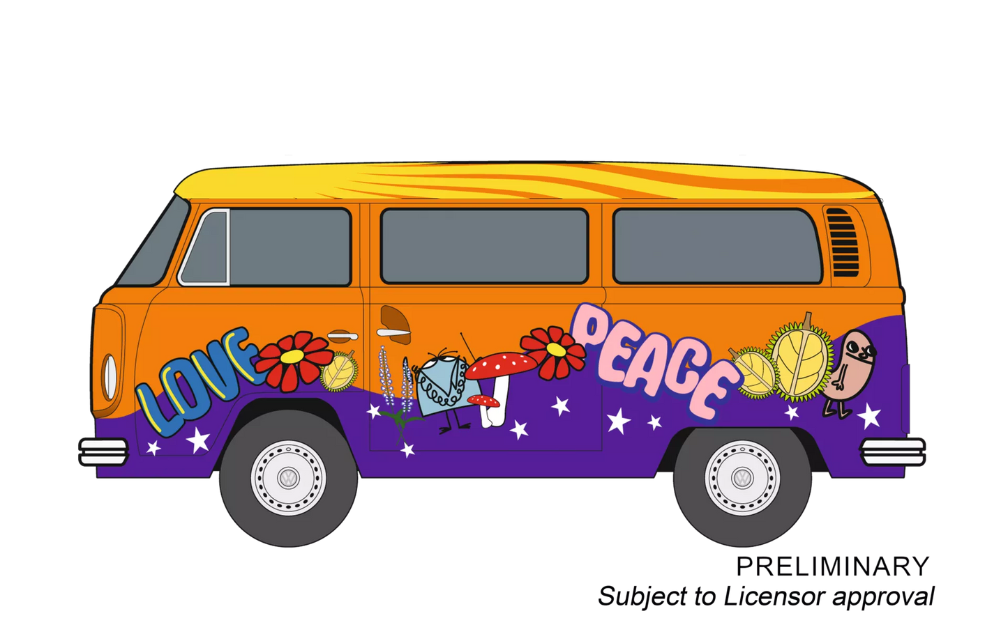 Carrera 27759 VW Bus T2b "Peace and Love" Evolution