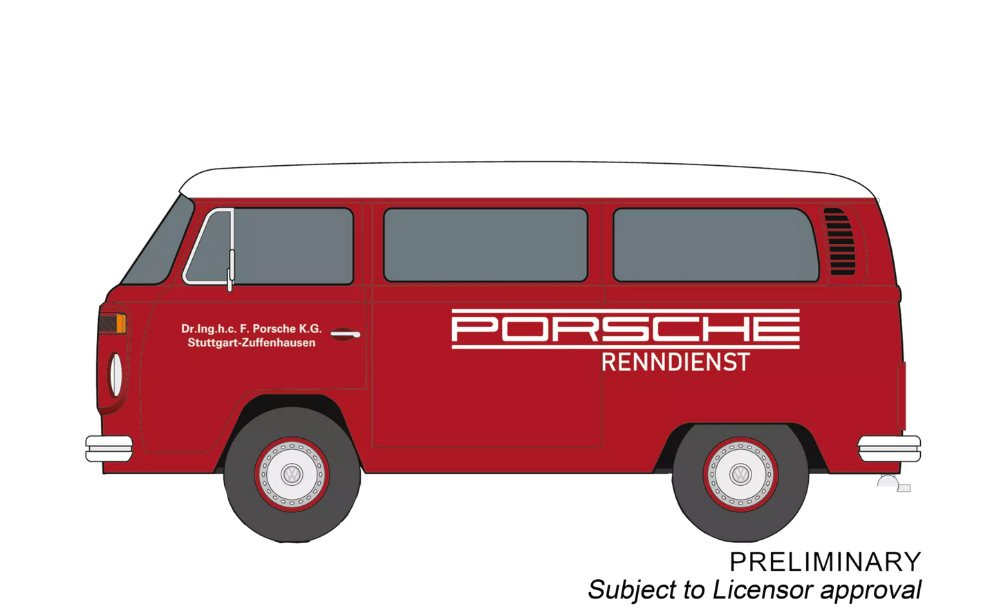 Carrera 27760 VW Bus T2b "Porsche Renndienst" Evolution