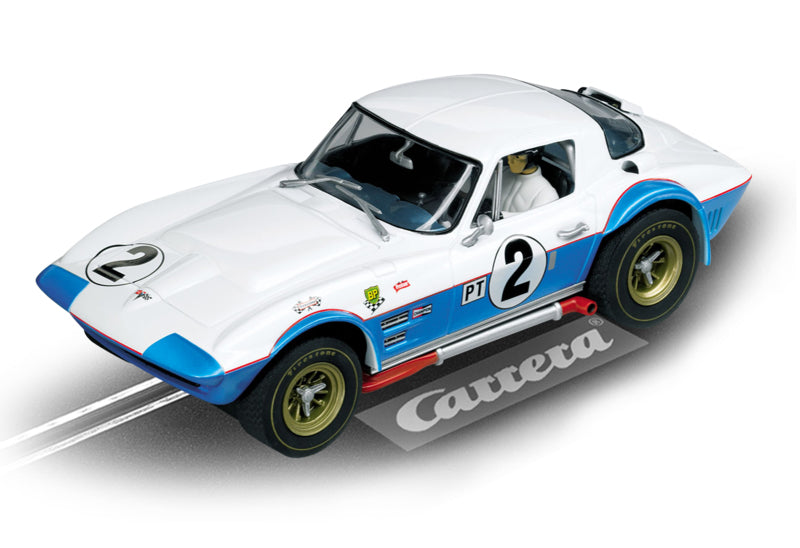 Carrera 23729 Chevrolet Corvette Grand Sport Sebring 12h 1965 Nr. 2 Digital 124