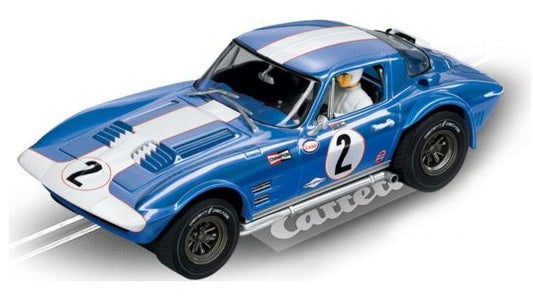 Carrera 23748 Corvette GS Sebring 64 blau #2 Digital 124