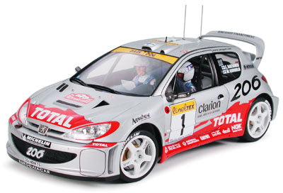 24236 1:24 Peugeot 206 WRC 2001