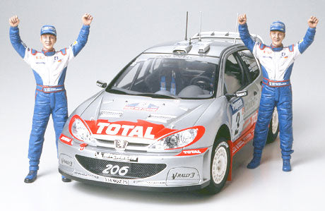 24262 1:24 Peugeot 206 WRC 2002 Champion