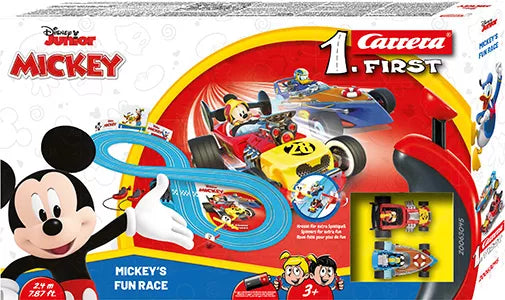 Carrera 63045 Mickey's Fun Race Grundpackung / Set 1. First