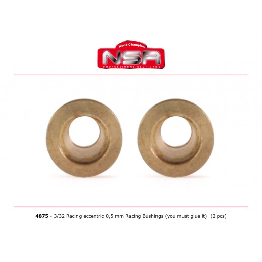 4875 Racing Gleitlager - 0,5 mm - 3/32 (2 Stück)