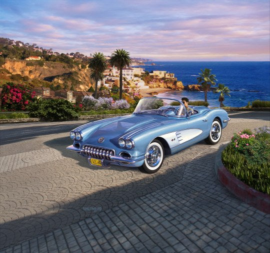 07037 1:25 '58 Corvette Roadster