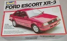 7317 1:25 Ford Escort XR-3 1981