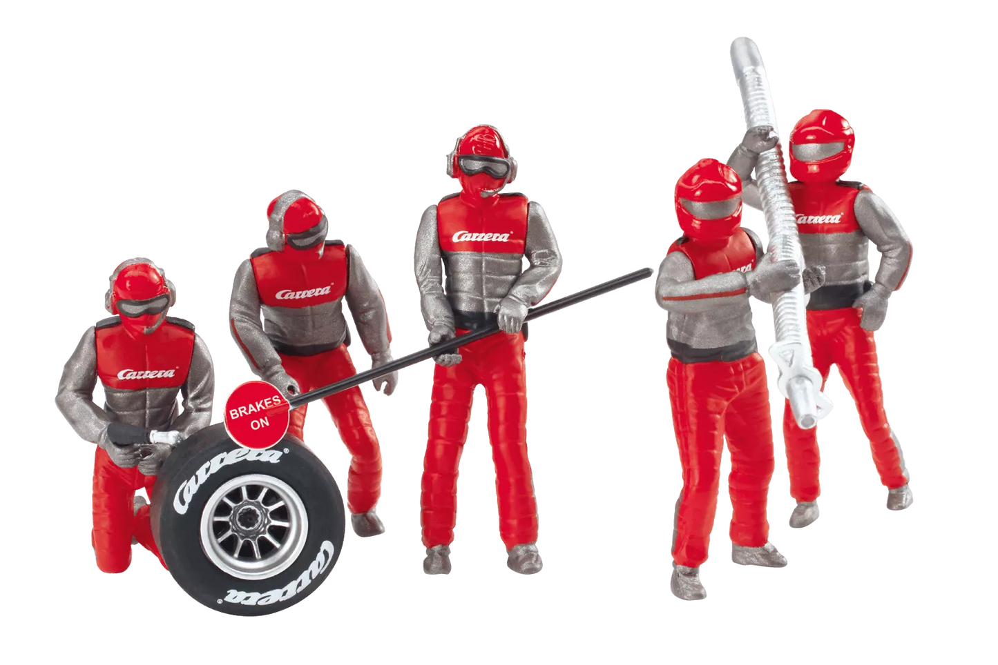 Carrera 21131 Figurensatz Mechaniker, Carrera Crew rot