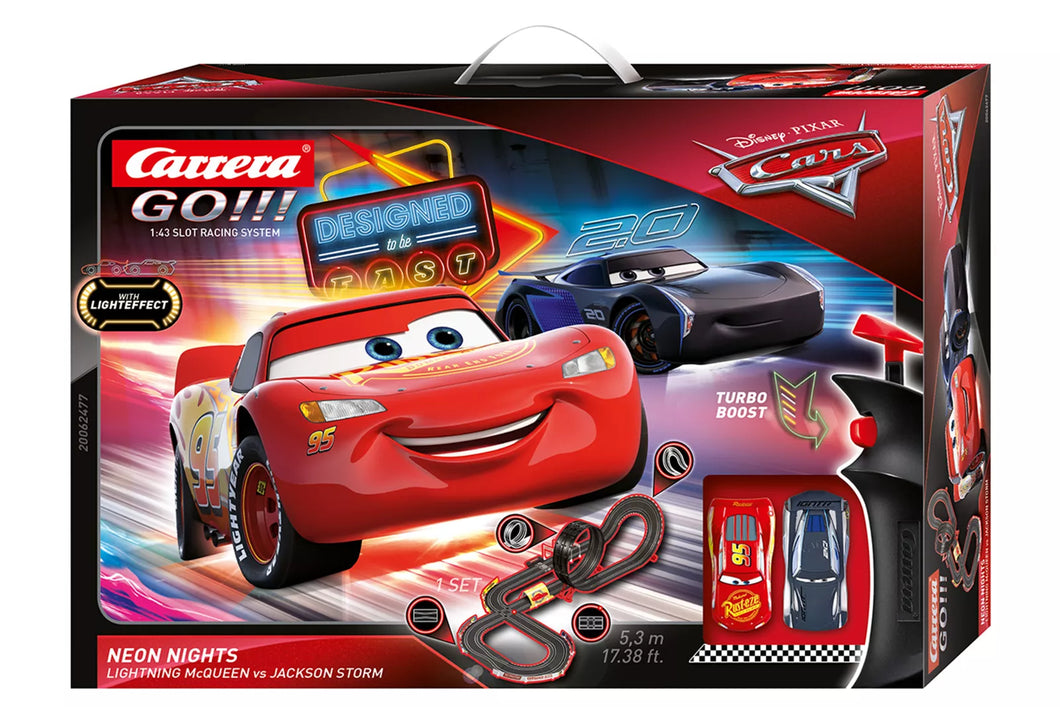 Carrera 62477 Disney·Pixar Cars - Neon Nights GO!!!