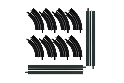 Carrera 61657 Einspurkurven / Einspurgeraden Ausbauset GO!!! / Digital 143