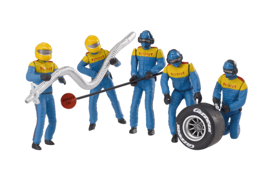 Carrera 21132 Figurensatz Mechaniker, blau