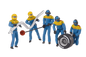 Carrera 21132 Figurensatz Mechaniker, blau