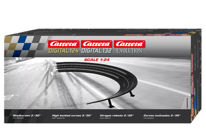 Carrera 20576 Steilkurven 3/30° 6 Stk.
