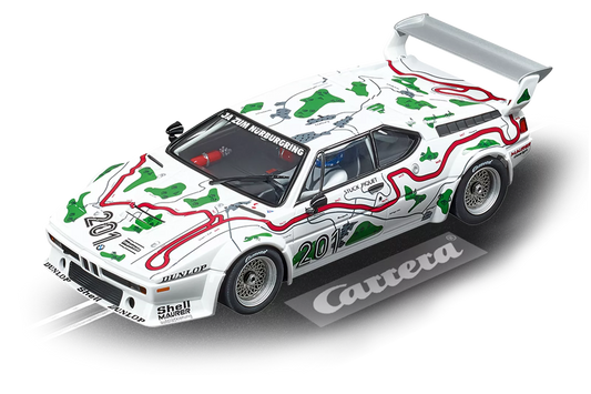 Carrera 23854 BMW M1 Procar "No.201", Nürburgring 1000km 1980 Digital 124
