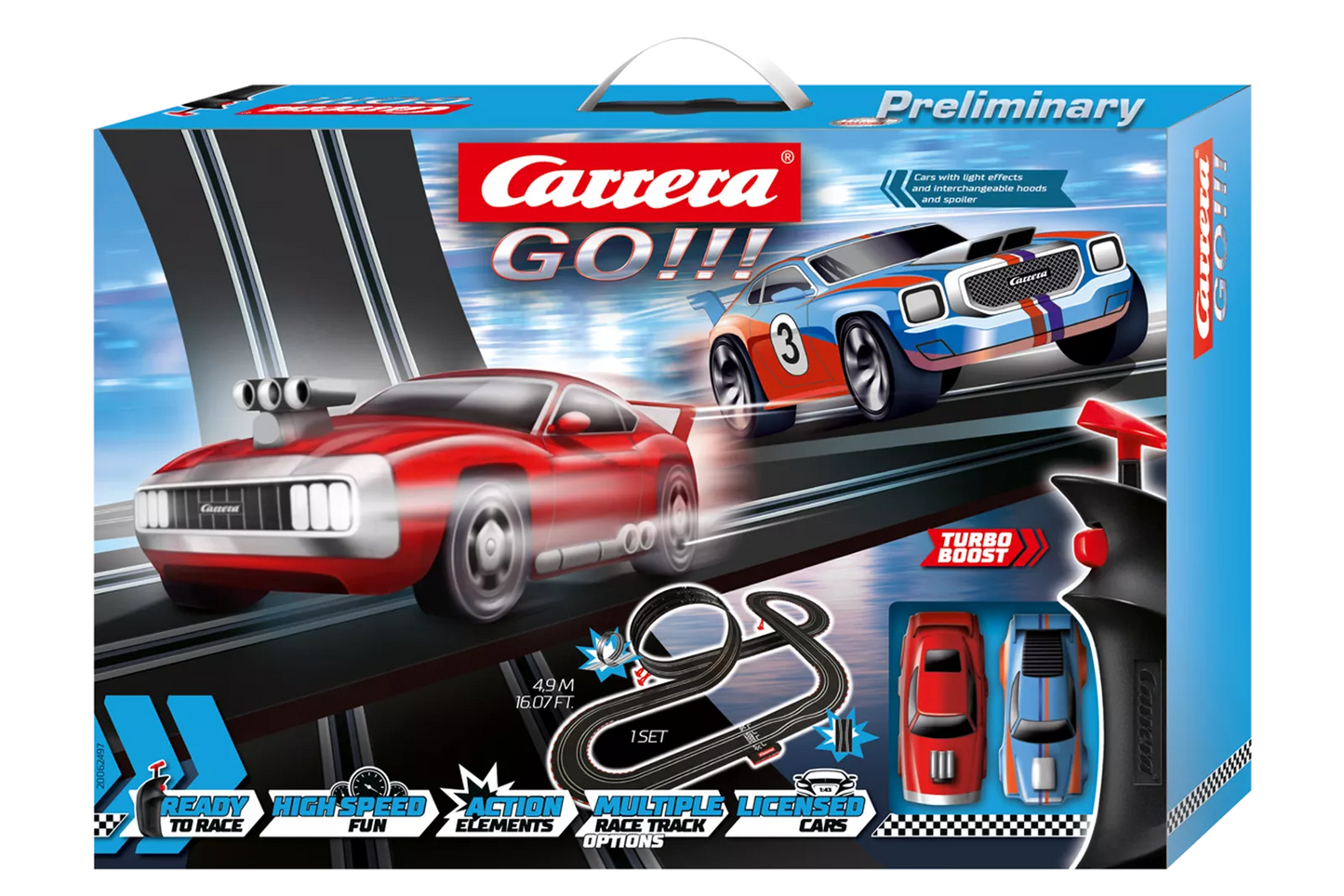 Carrera 62497 Smoking Tires GO!!!