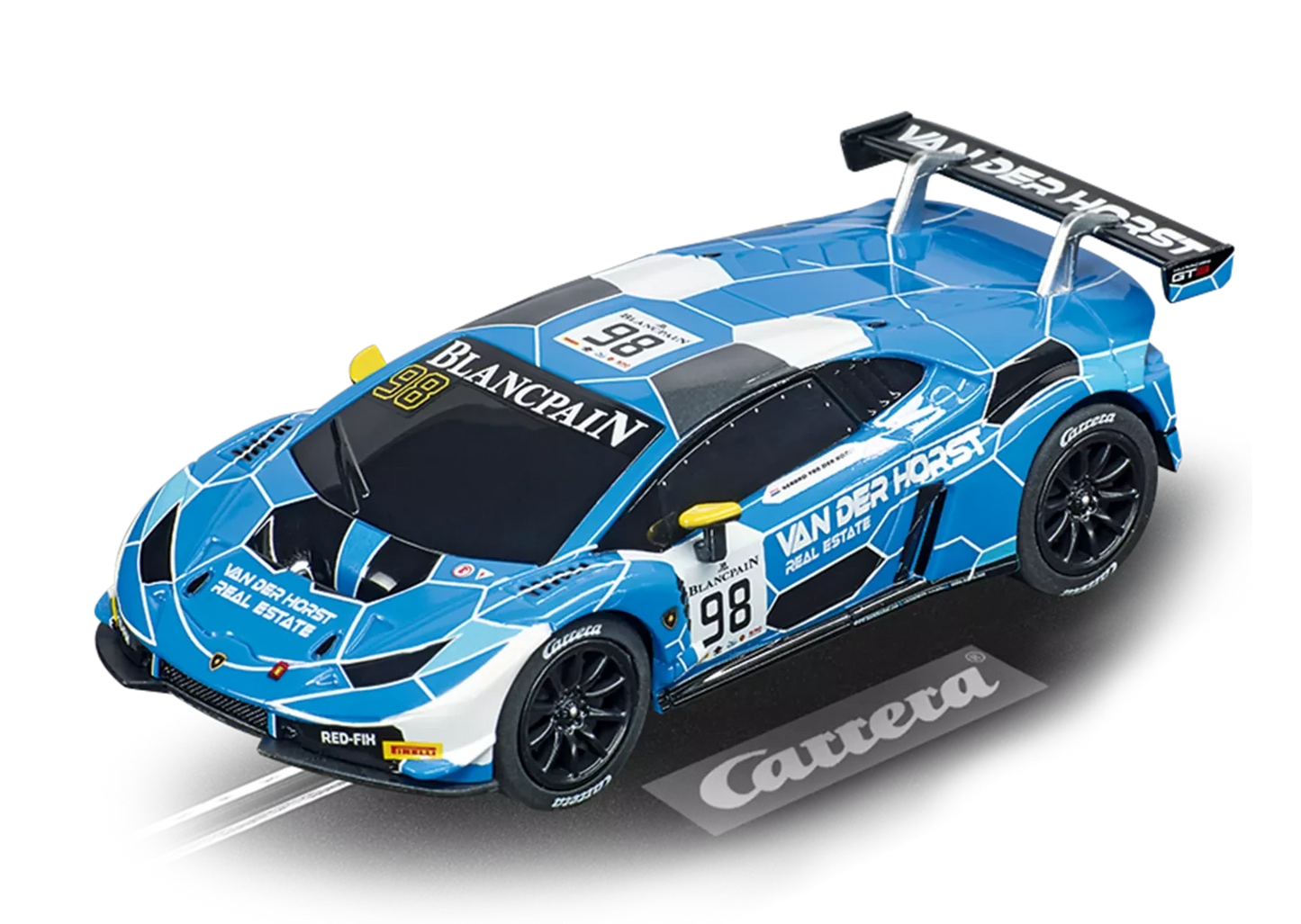 Carrera 64162 Lamborghini Huracán GT3 "No.98" GO!!!/GO!!! Plus