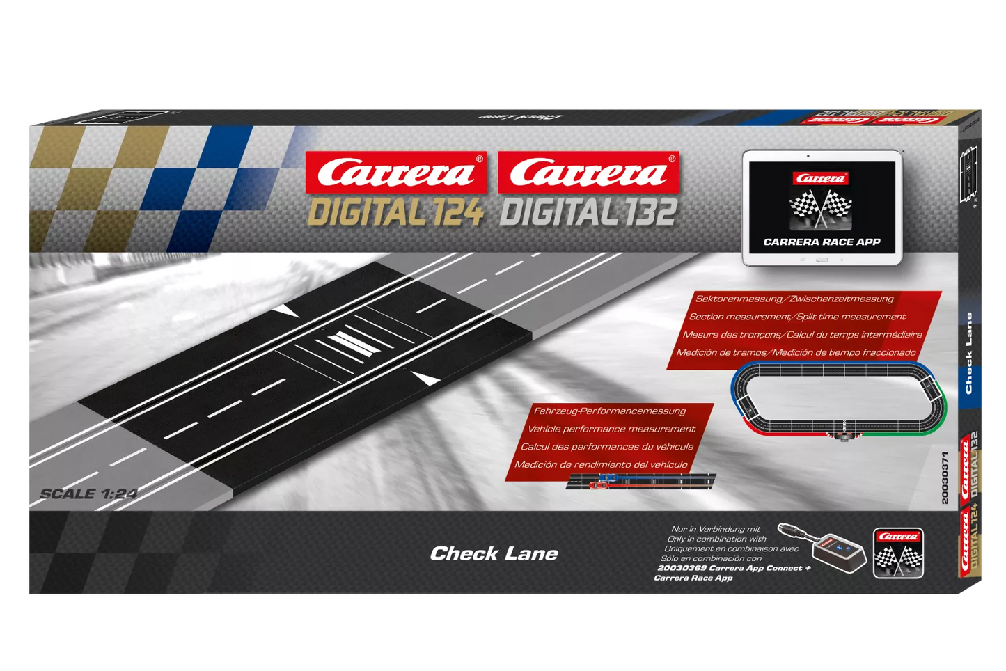Carrera 30371 Check Lane Digital 124/132