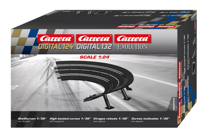Carrera 20574 Steilkurven 1/30° 6 Stk.