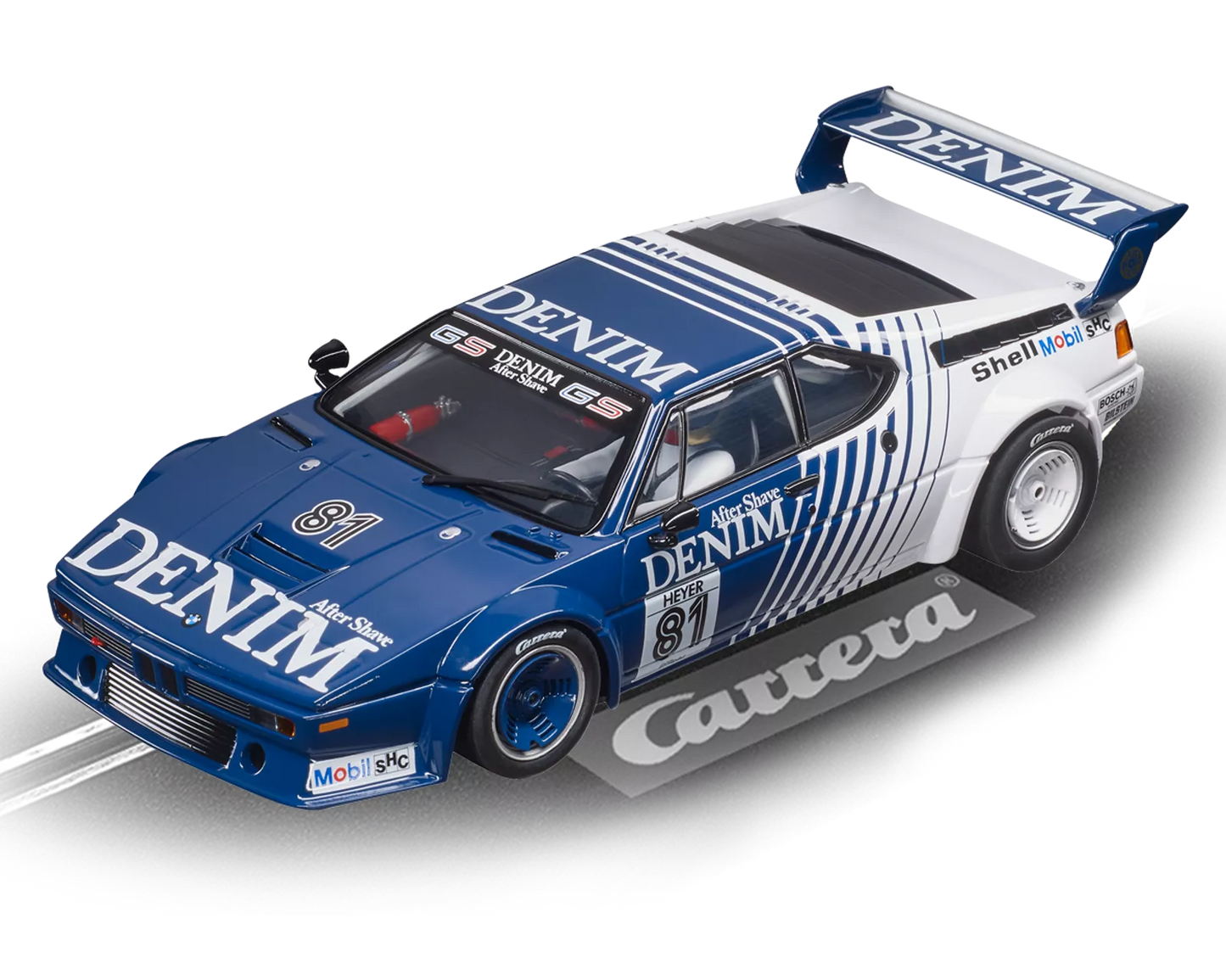 Carrera 23909 BMW M1 Procar "Denim, No.81", 1980 Digital 124