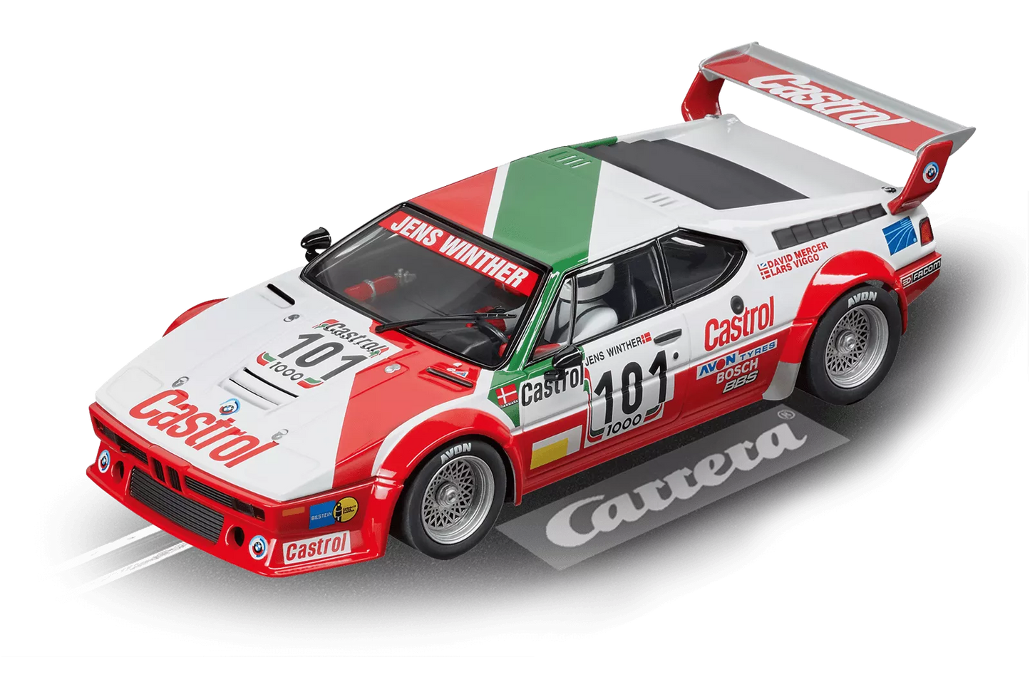 Carrera 23842 BMW M1 Procar "Team Castrol Denmark, No.101" Digital 124