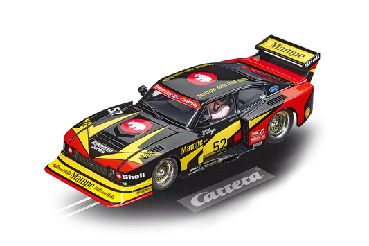 Carrera 23895 Ford Capri Zakspeed Turbo "Mampe-Ford-Zakspeed-Team, No.52" Digital 124