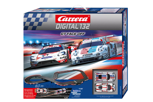 Carrera 30012 GT Face Off Digital 132 (versandkostenfrei innerhalb Deutschlands)