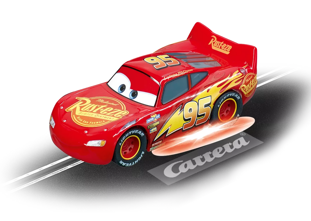 Carrera 64150 Disney·Pixar Cars - Lightning McQueen - Neon Lights GO!!!