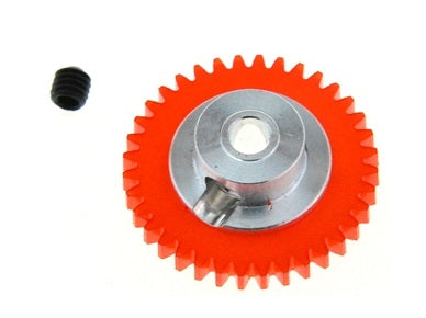 SG854236 Spurzahnrad Racing NC 36 Zähne M50 für Ø3mm Achse m. Schraube (orange)