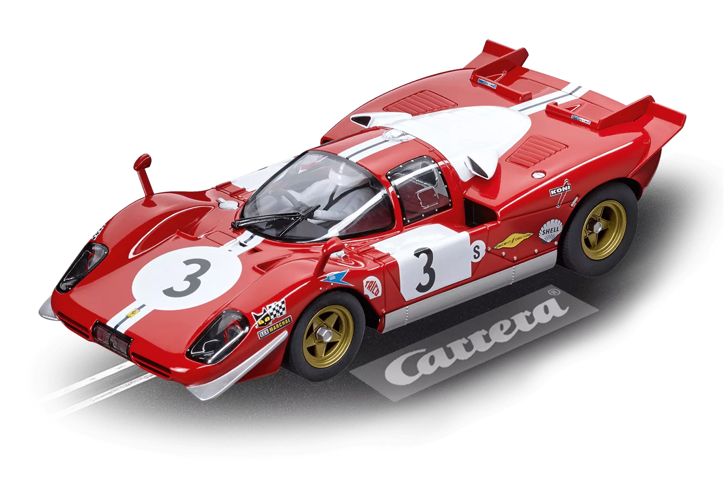 Carrera 23856 Ferrari 512S Berlinetta Scuderia Filipinetti "No.3", 1970 Digital 124